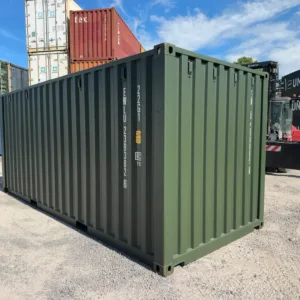 Contentor Marítimo 20 pés (6m) DV Verde – Novo 239382-6