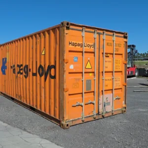 Contentor Marítimo 20 pés (6m) DV Laranja – Usado 351822-7