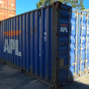 Contentor Marítimo 20 pés (6m) DV Azul – Usado 375089-9