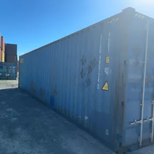 Contentor Marítimo 40 pés (12m) HC Azul – Usado 485724-3