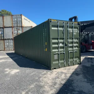 Contentor Marítimo 40 pés (12m) HC Verde – Novo 523303-6