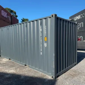 Contentor Marítimo 20 pés (6m) DV Cinza – Novo 247838-0