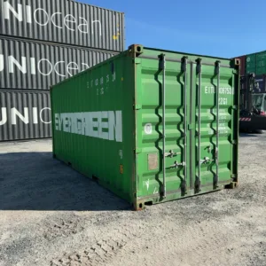 Contentor Marítimo 20 pés (6m) DV Verde – Usado 308753-8