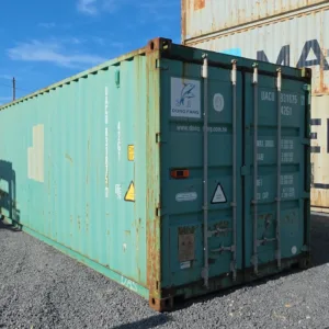 Contentor Marítimo 40 pés (12m) DV Verde – Usado 831875-7